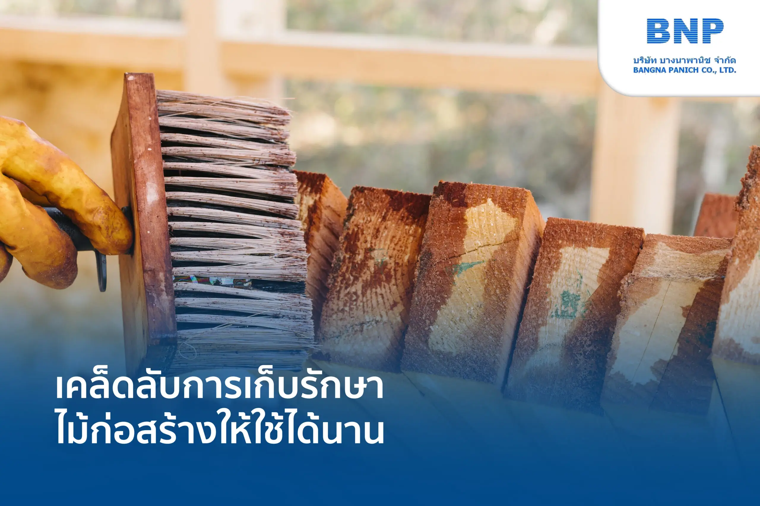 เคล็ดลับการเก็บรักษาไม้ก่อสร้างให้ใช้ได้นาน